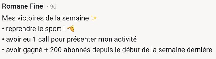 Témoignage client